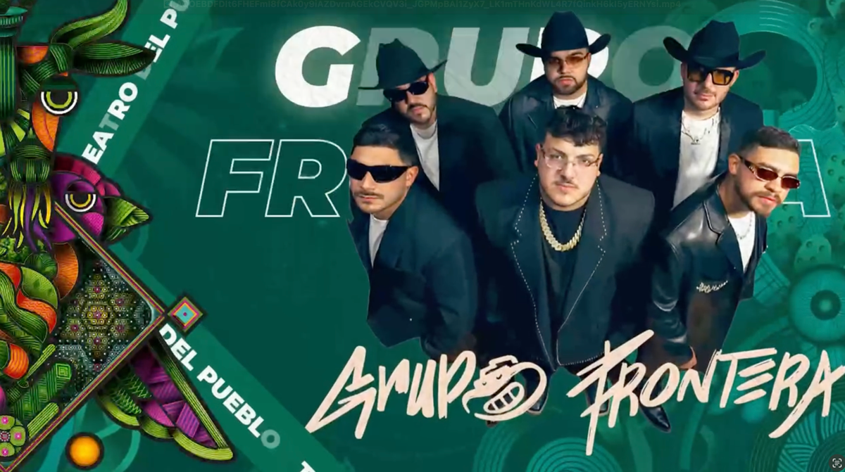 boletos Grupo Frontera teatro pueblo Fenapo 2025